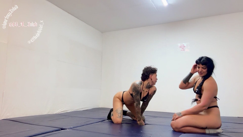 Lgb k inked: Alt Girlfriends Wrestling - Who Wins?
