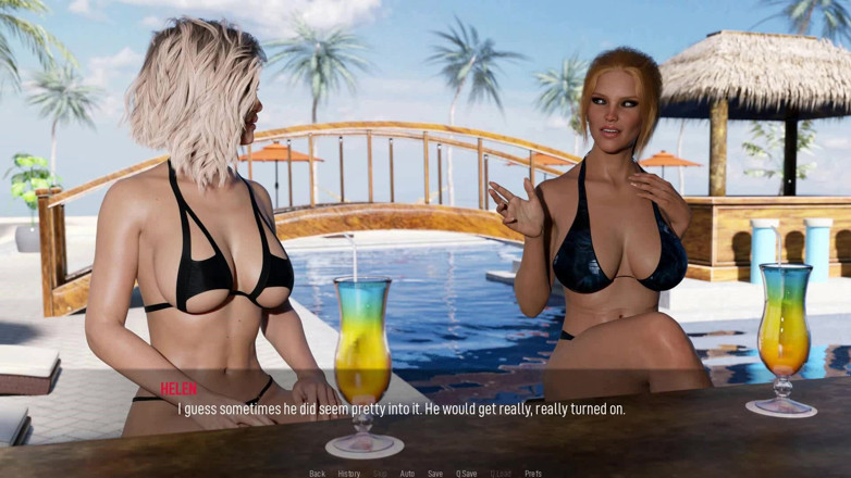 Dirty GamesXxX: Shared Desires: Sexy Hotwives Topless on the Beach - Episode 2