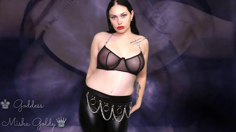 Goddess Misha Goldy: Total addiction growing mind fuck! You will forever fall in!...