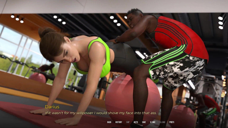 Dirty GamesXxX: En sécurité : une femme mariée s’étire avec son entraîneur dans...