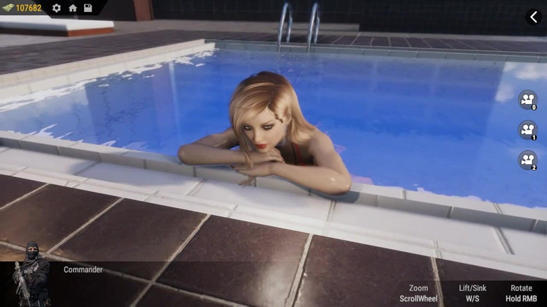 LoveSkySan69: War and Rose - Parte 5 - Ragazza in piscina di Loveskysan69