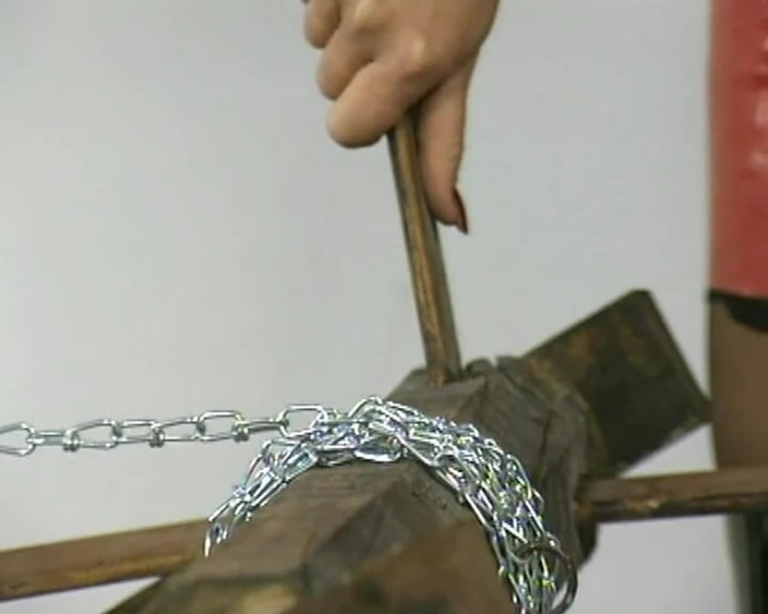 Bdsm Extreme Fantasy: Bağlı amcık ustası için kapris yapıyor #6