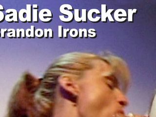 Edge Interactive Publishing: Sadie Sucker &amp; Brandon Irons Strip Suck Facial  