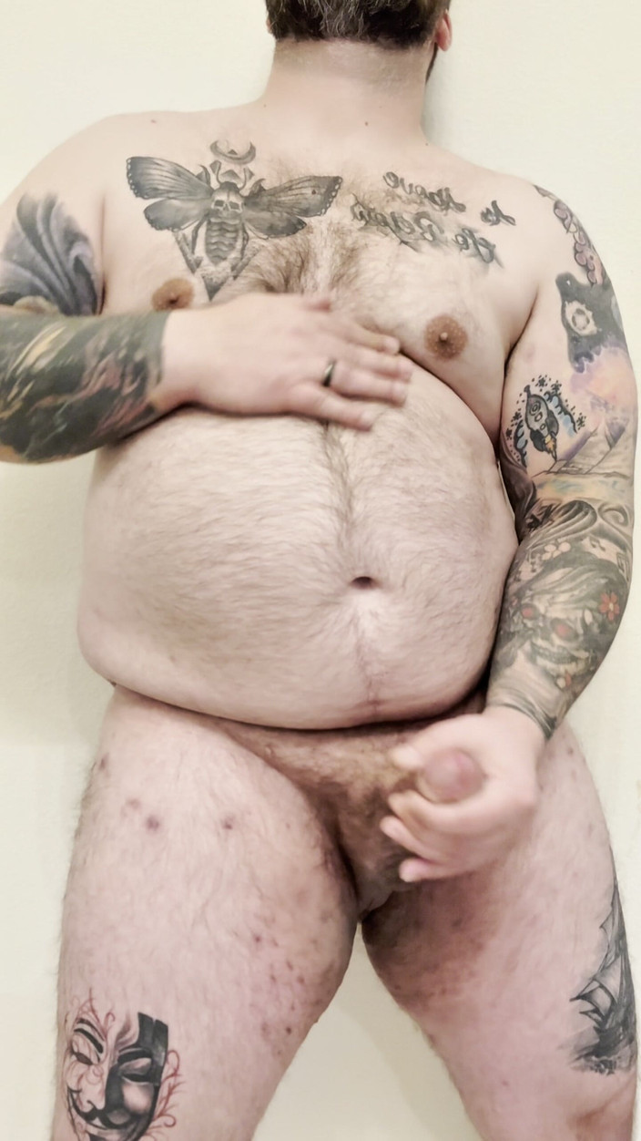 TattedRockerBear: Tatuada peluda gordita épico corrida