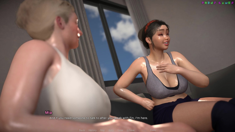 Porny Games: Przyjazna gospodyni domowa przez White Foam - cycata, napalone sąsiedzi tańczący...