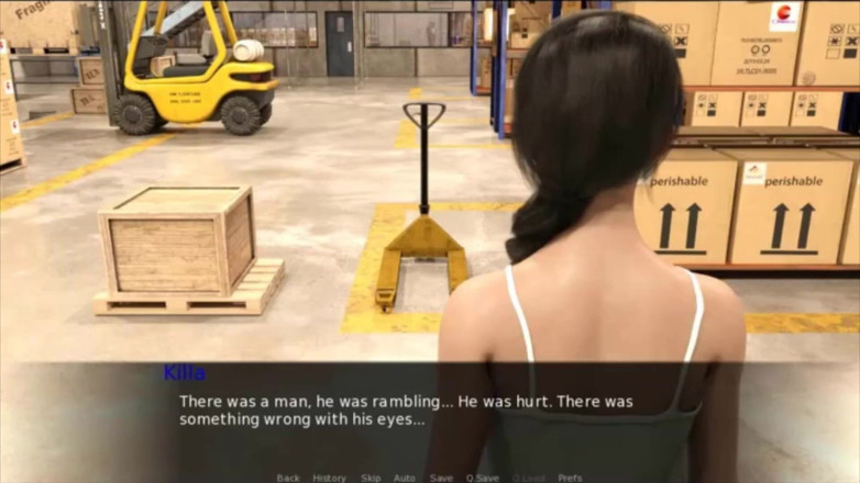 Visual Novels: Pine falls part 22