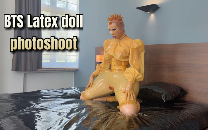 Miss_Fetilicious: Bts Latex Doll Photoshoot