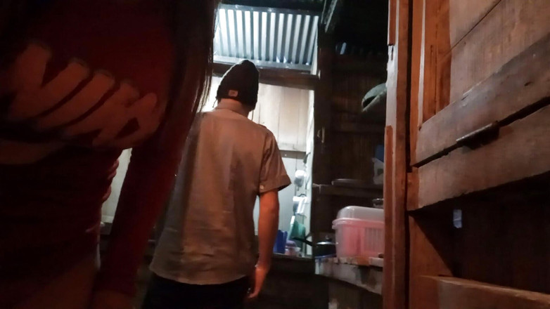 Martin13: Stepson Watches Stepmother Is Dressed Sexy Making Lunch and Fucks...