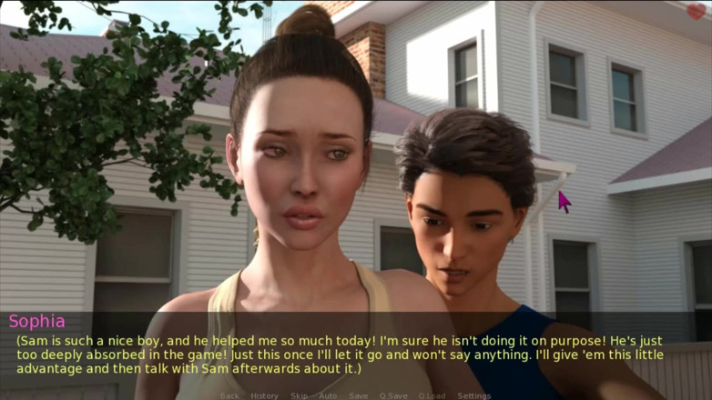 Visual Novels: A wife and stepmother part 34 - student touch ass while we...