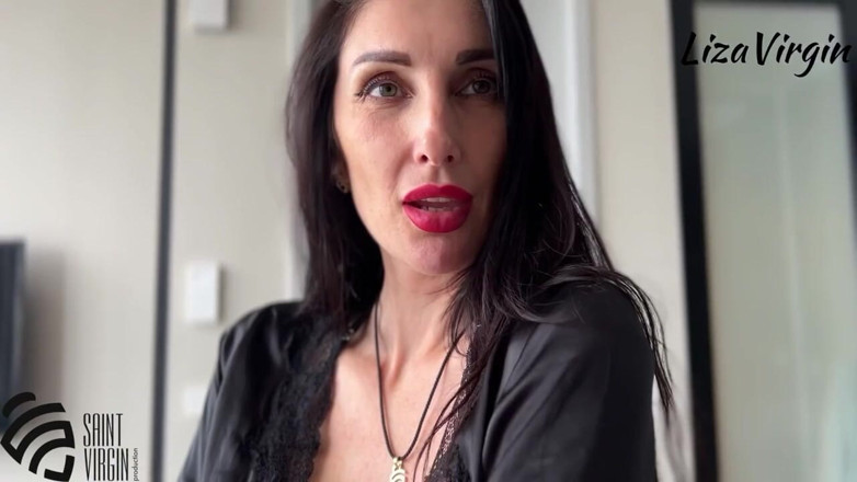 LizaVirgin: Stepmother Ate Cake with Stepson's Sperm