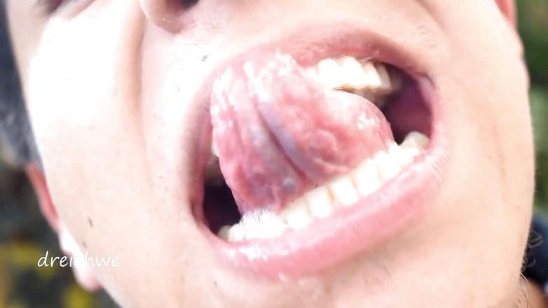 Dreichwe: Tricks mit meiner zunge im garten machen