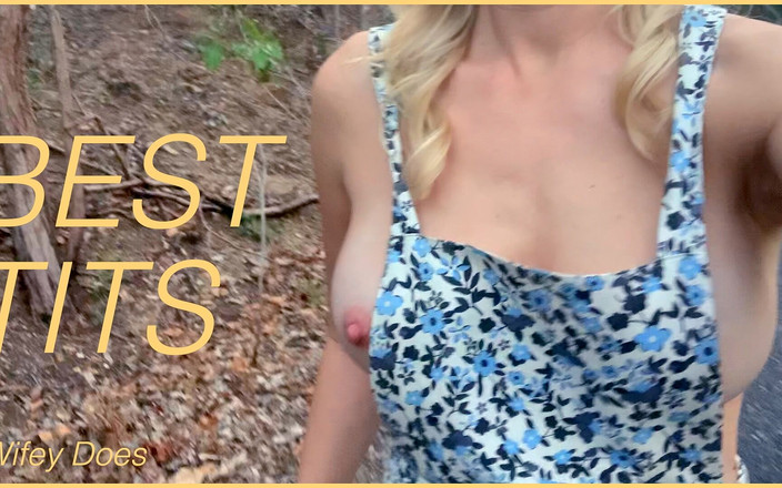 Wifey Does: 아마추어 젖탱이를 노출하는 마누라!