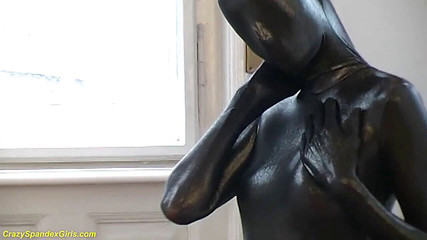 Fetish Islands: Extreme sexy skintight spandex babe