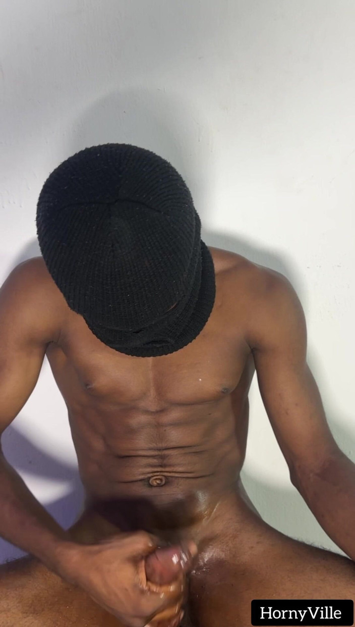 HornyVille G: Masturbacja mojego czarnego penisa