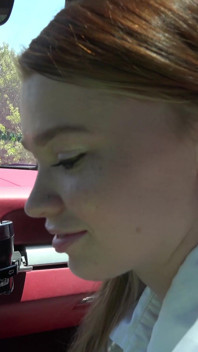 Mazy Is Your College Girl and You Are Going to Give Her a Driving Lesson