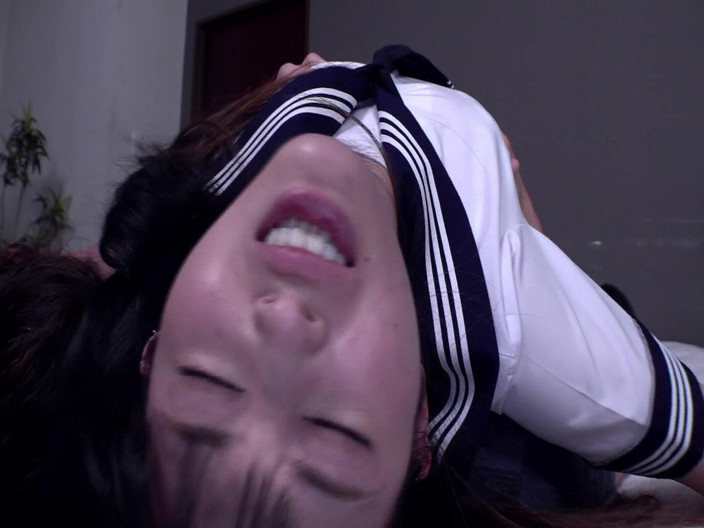 CherryBONBON: Uniform Beauty Loses Control During Rough Relentless Sex.