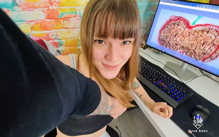 Anne Eden: सख्त सेक्स के बाद गांड पर टपकता वीर्य