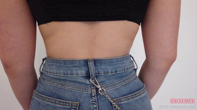 Test-Shoots: Casting video bogel dengan pelajar sekolah menengah seksi Pemilik Puting...