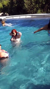Jeff's Models Pool Party Orgie