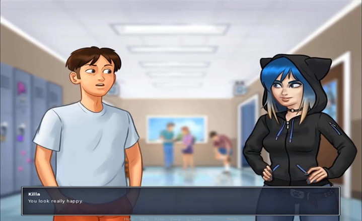 Cartoon Play: Summertime saga part 251 - hard in shower