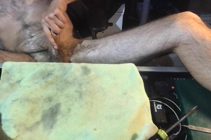 BrooklynsBigDick: Çoklu orgazm ile mastürbasyon