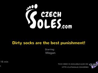 Czech Soles - foot fetish content: Dirty socks are the best punishment