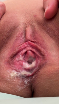 Creamy Pussy Close-up