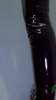 Hot Vinyl Pants Fetish Fuck and Cumshot