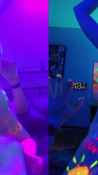Blacklight Fun with Melanie Sugar