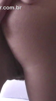 Hot brunette masturbating in brazilian amateur video