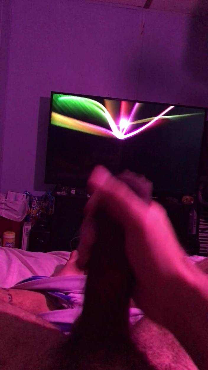 Arthur Eden aka Webcam God: POV wet and sticky uncut cock (4K)
