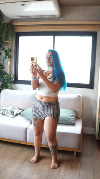 Taking a Picture of Your Panties to Make You Horny