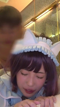 Part1 a Masturbator-type Cafe Girl Gets Her Sexy Ass Fucked to the Max! She Has Two Creampies with Her Costume on! [maya (22)]