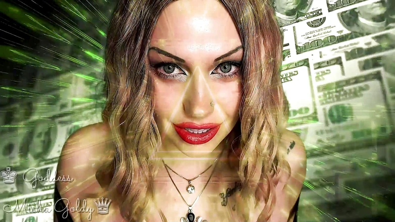 Goddess Misha Goldy: Mesmerizing financial HFO &amp; eye contact &amp; ASMR! Come to financial ruin!