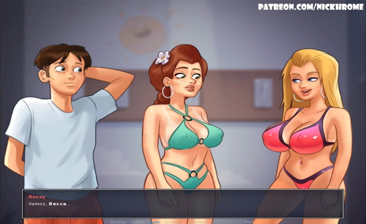 Cartoon Universal: Summertime saga part 6 - College  (Espanol sub)