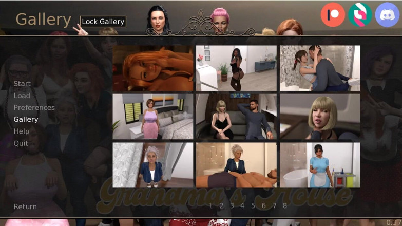 XXX Games Bunk: Grandma's House - Gameplay - Roleplay - Minnie - Blowjob and Teasing