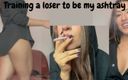 AnittaGoddess: Treinando um perdedor para ser meu cinzeiro