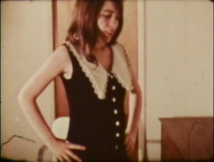 Vintage Usa: 甘い若いヴィンテージの女の子は大きなコックを取ります