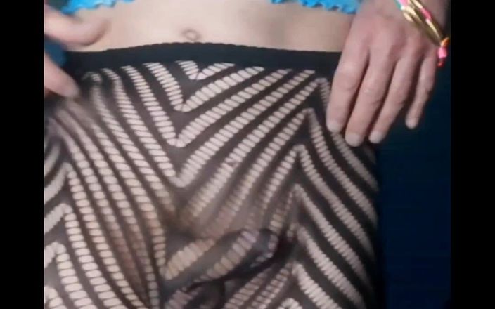 Lizzaali: Elevated View Stripteaser in My Stretch Pants and Sexy Pantyhose