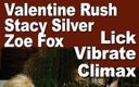 Edge Interactive Publishing: Zoe Fox &amp;amp; Valentine Rush &amp;amp; Stacy Silver lick vibrate climax