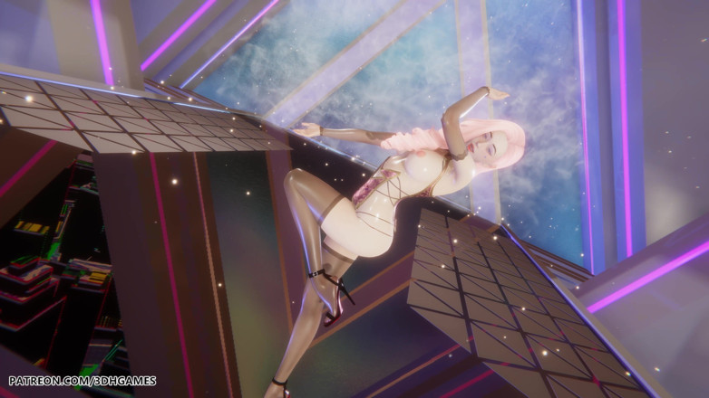 3D-Hentai Games: Mmd Minnie - Cherry Sky - Seraphine Sexy Striptease