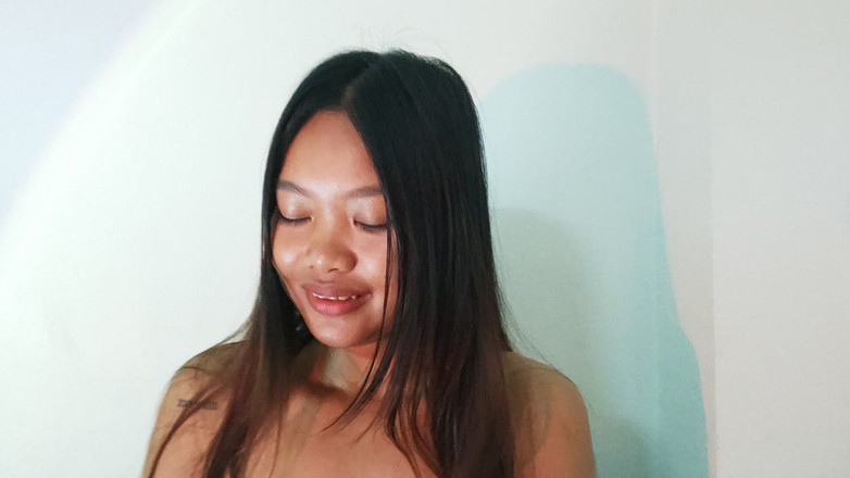 Cupcake: Nahaufnahme gesicht, wenn du deinen schwanz reitet