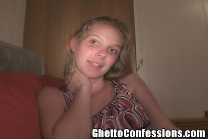 Ghetto Confessions: Saggy Boobiez Blonde Smiley Girl Sucks Cock Prison Sex Stories!