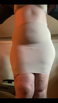 Piggy in a Blanket Wrapped Real Tight. Curviest