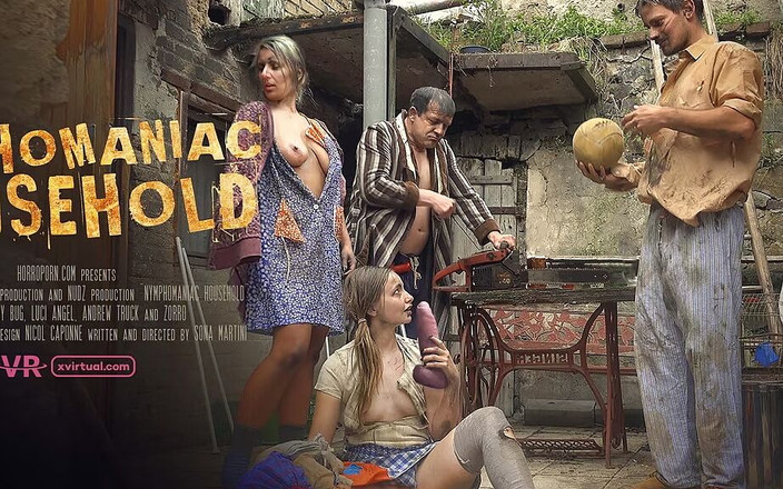 Xvirtual: X Virtuální 22 nymfomanská domácnost v 180°