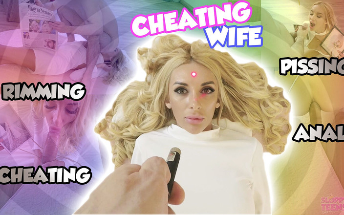 Sloppy Team: Soție infidelă anal, lins de cur, pișare
