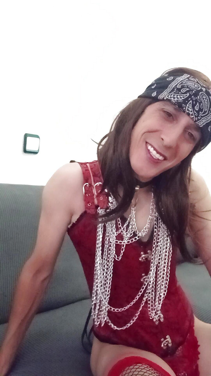 Penelopene27: Crossdresser otrok tvrdý výprask