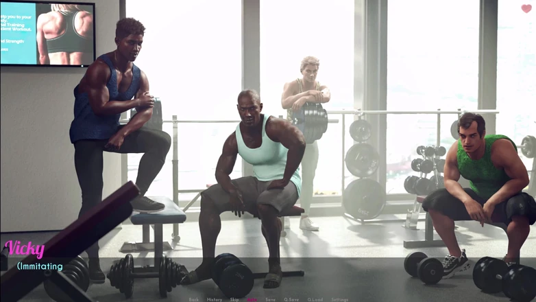 Johannes Gaming: Awam 73 Sophia Had an Interesting Time at the Gym