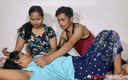 Real Indian Threesome: असली भारतीय सौतेली बहनें तीन लोगों की चुदाई में हार्डकोर देसी सेक्स