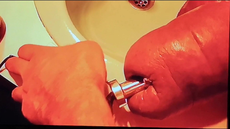 Monster_Meat_: Electro butt plug fucks my silicone cock